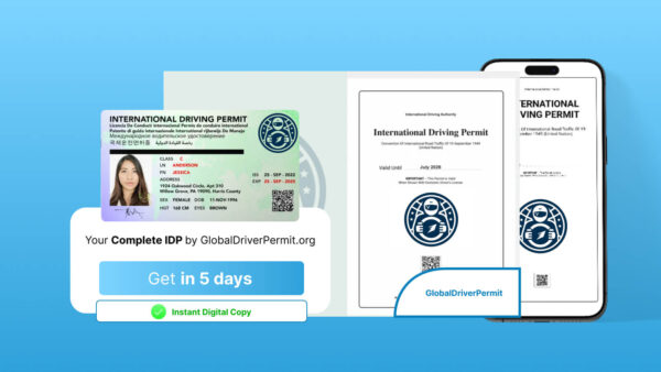 Card + Booklet - International Driving Permit